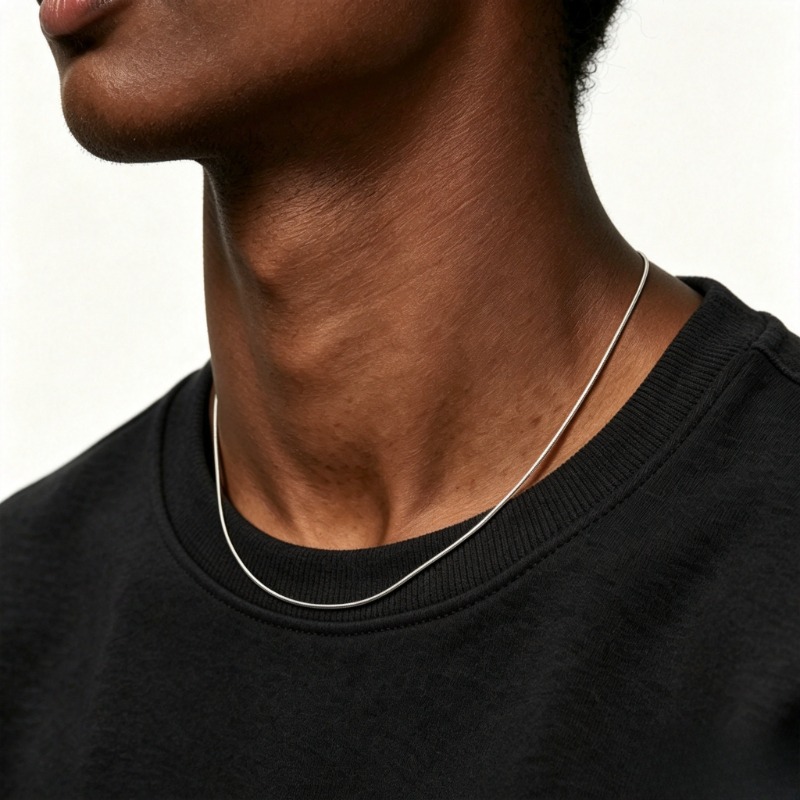 Stainless Steel Ultra-fine Snake Chain, Minimalist Accessory